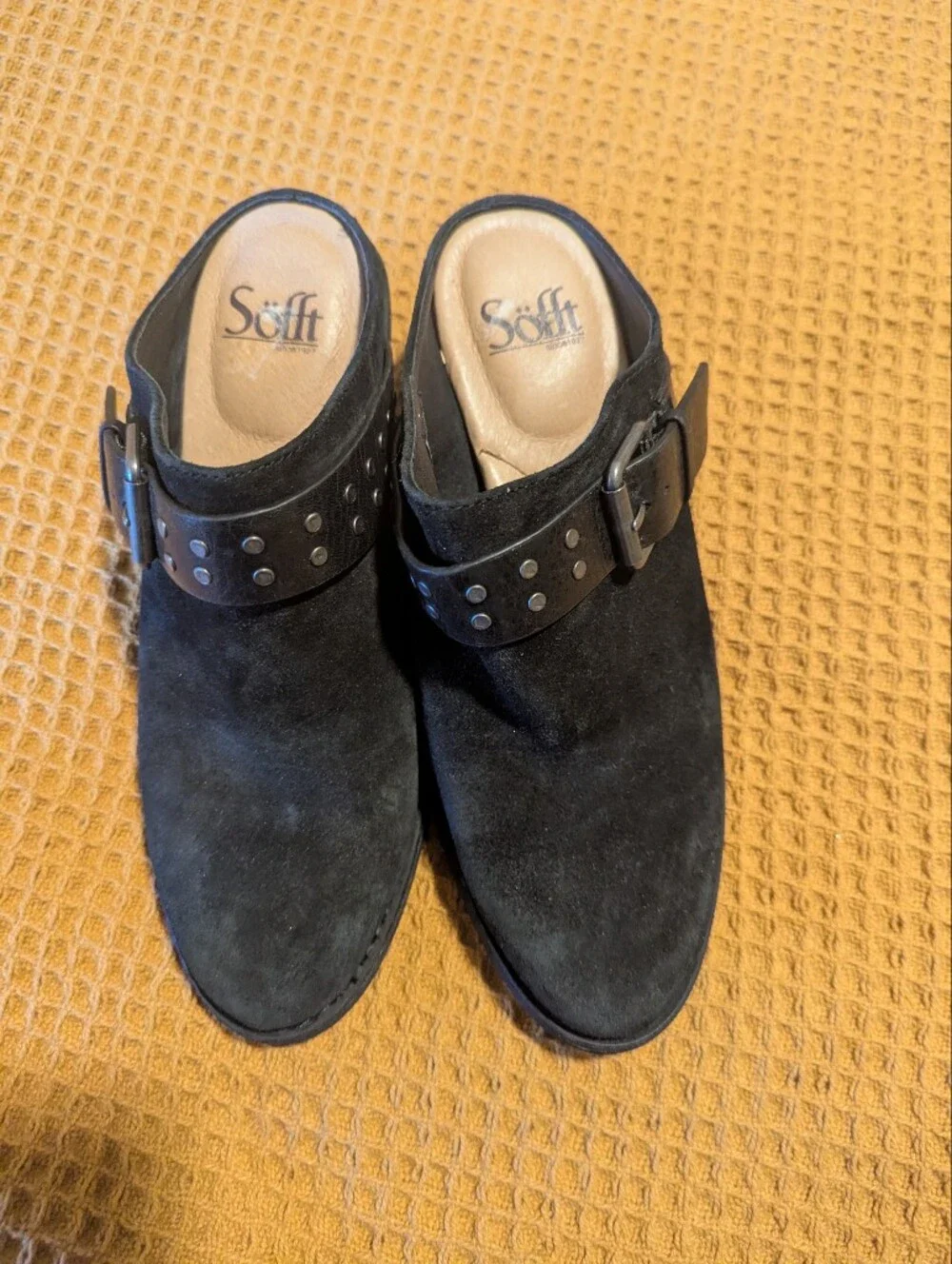 Sofft Clogs Women's Suede, 7.5